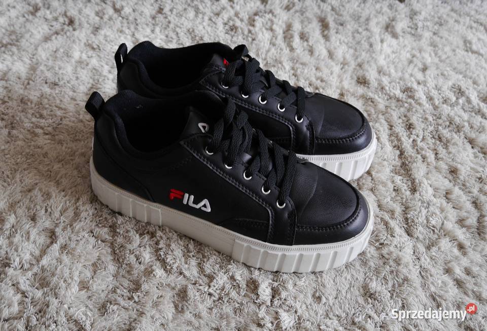 Fila Sandblast świetne buty nowe 37 czarny Wrocław