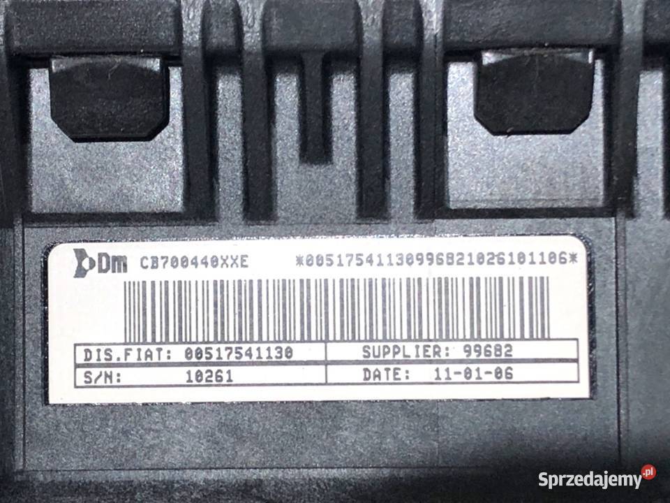 PODUSZKA POWIETRZNA PASAŻERA FIAT GRANDE PUNTO osobowe podkarpackie