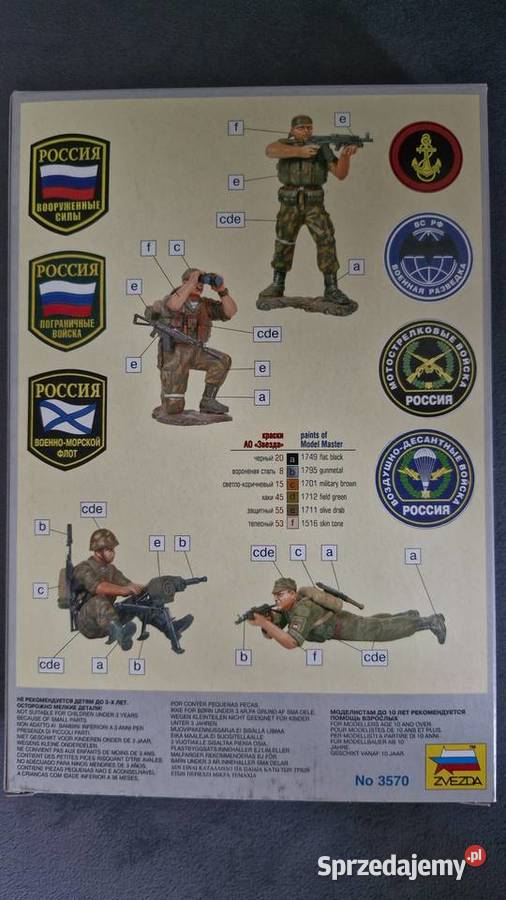 Zvezda 3570 Russian Special Forces Fire Support Bielsko-Biała