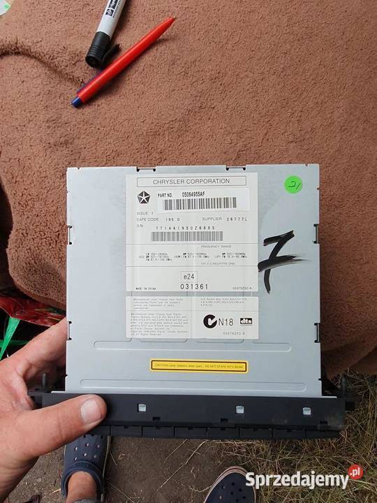 Radio 5064955AF Jeep Compass Mw FM DVD Radio