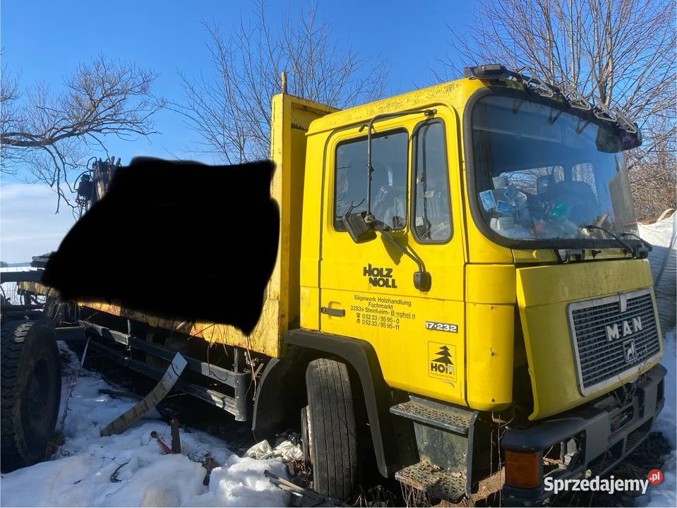 Man 232 ciężarowe Samochody na części Samochody na części Jeleniewo