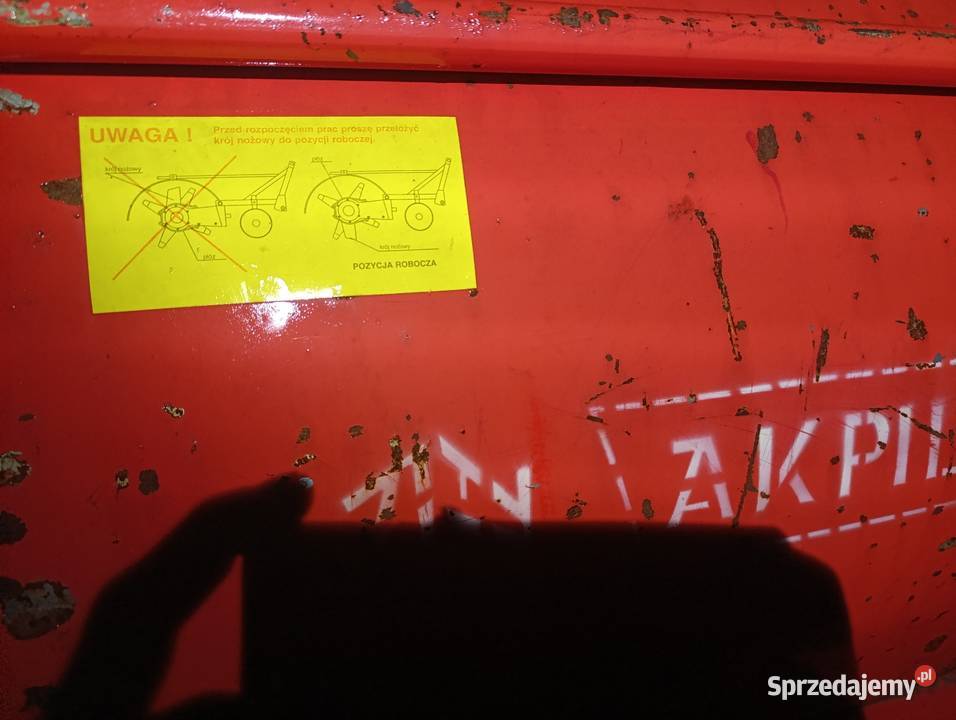 Glebogryzarka Akpil unia Grudziądz ORYGINAŁ 165 Wólka Abramowska