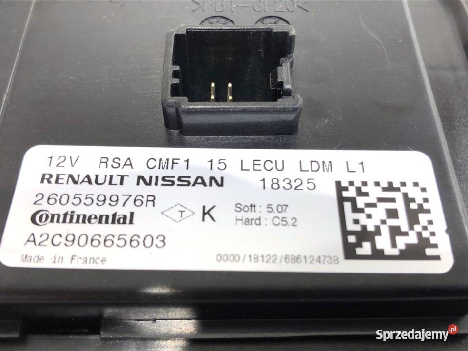 PRZETWORNICA XENON RENAULT MEGANE IV 260559976R podkarpackie sprzedam