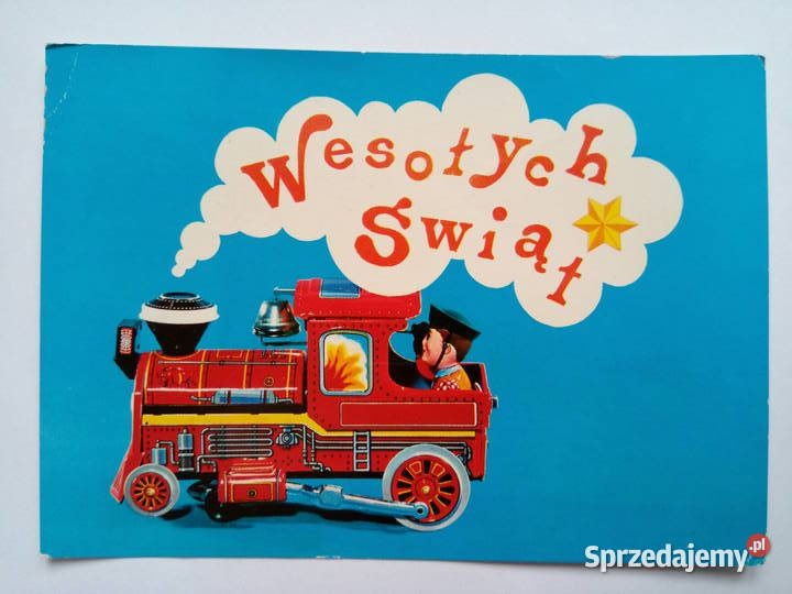 Pocztówka Wesołych Świąt 1974r Znaczek Pocztówki i karty telefoniczne śląskie Dąbrowa Górnicza