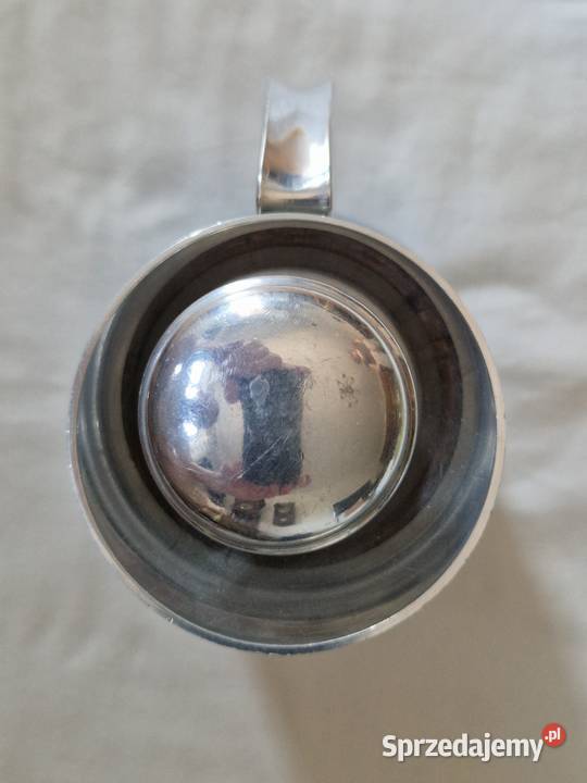 Termos niebieski aluminiowy vintage Warszawa