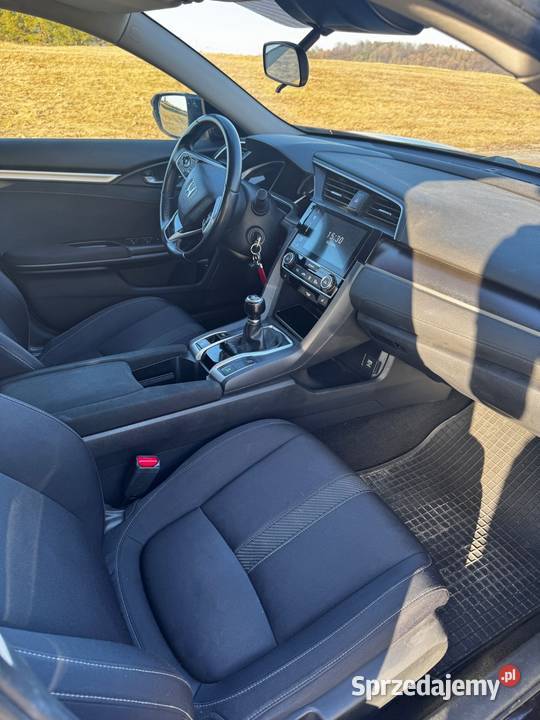 Honda Civic x 15t sedan salon polska ASO bezwypa gniazdo USB małopolskie Kraków
