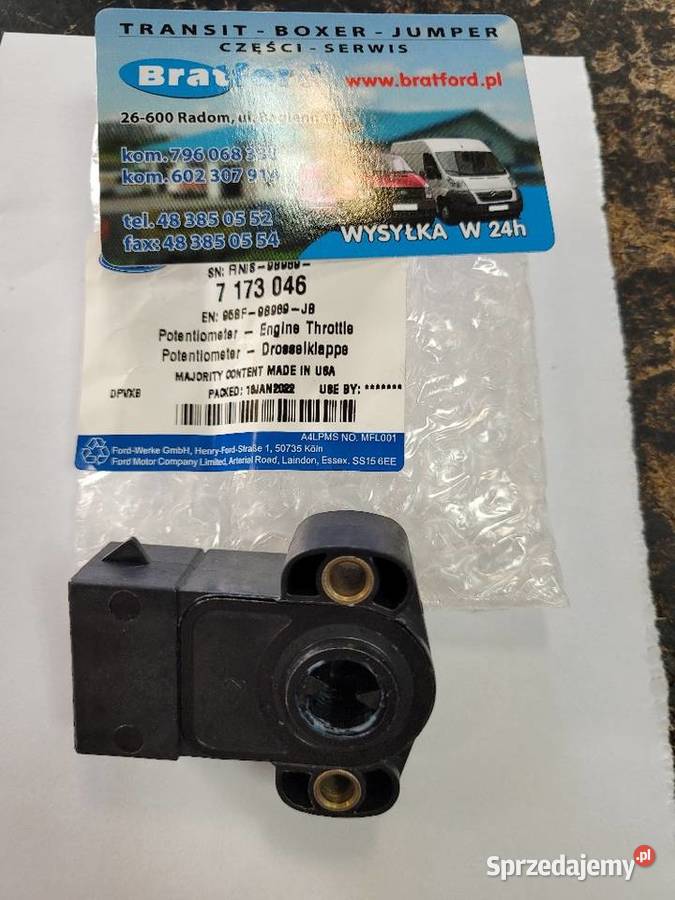 Czujnik Ford 7173046 95BF9B989JB BRATFORD RADOM