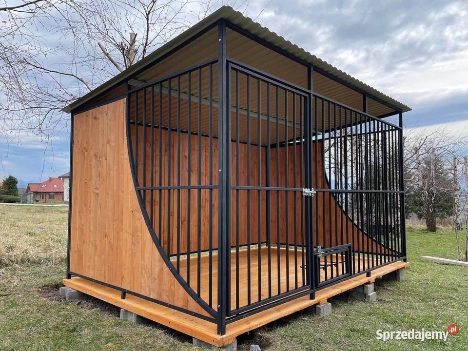 Kojec psa Łezka WZMOCNIONY GROŹNYCH PSÓW Dla psów Kalisz