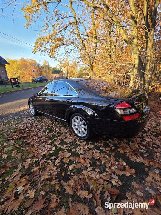 MercedesBenz Klasa S 2007 Niski przebieg Klasa S Radlin