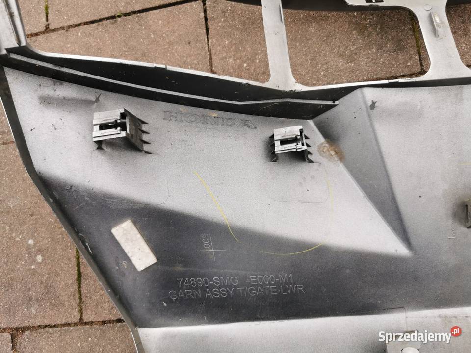 Honda Civic VIII UFO Blenda Klapy NH700M Klapy bagażnika Karoseria