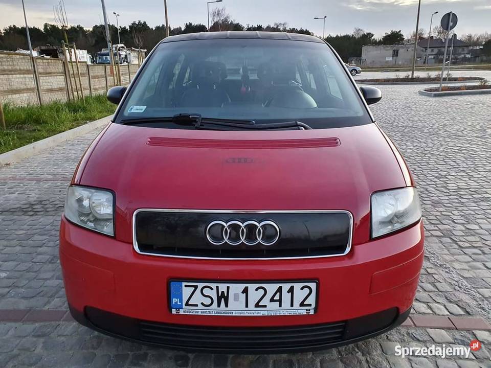audi a2 14TDI 75 czerwona limited edition Szczecin