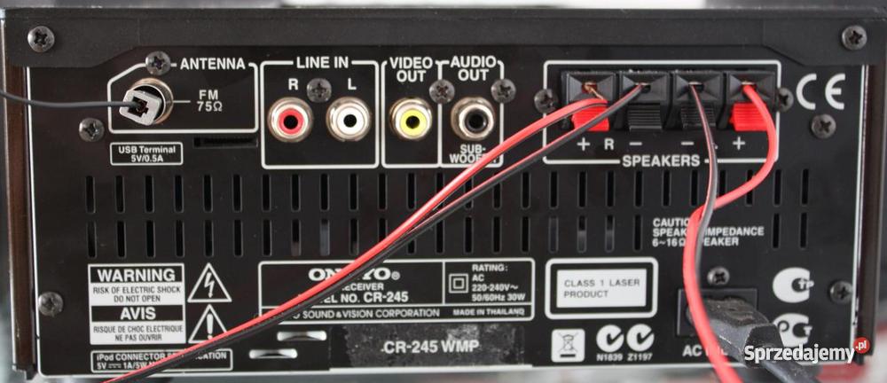 ONKYO CS 245 z kolumnami podkarpackie