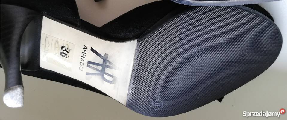 eleganckie czółenka Arrado r 36 24 zamszowe Czółenka Budy Barcząckie