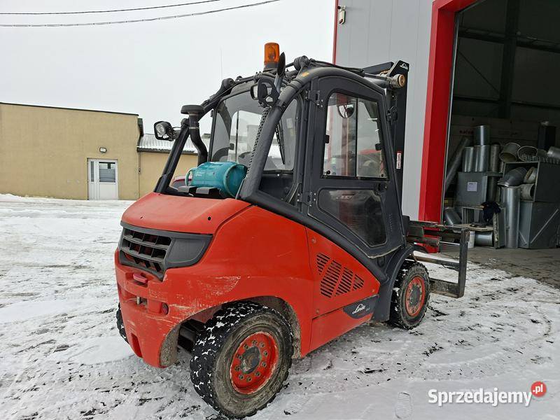 Wózek widłowy LINDE H40T02 4t LPG 34m 55kW Warszawa sprzedam
