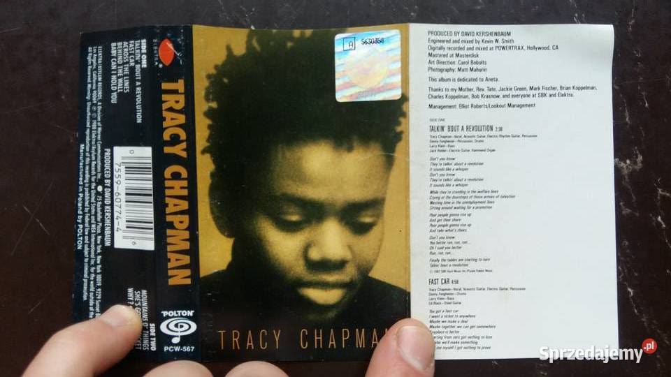 Kaseta magnetofonowa Tracy ChapmanTracy Chapman Płyty i kasety podlaskie Siemiatycze sprzedam