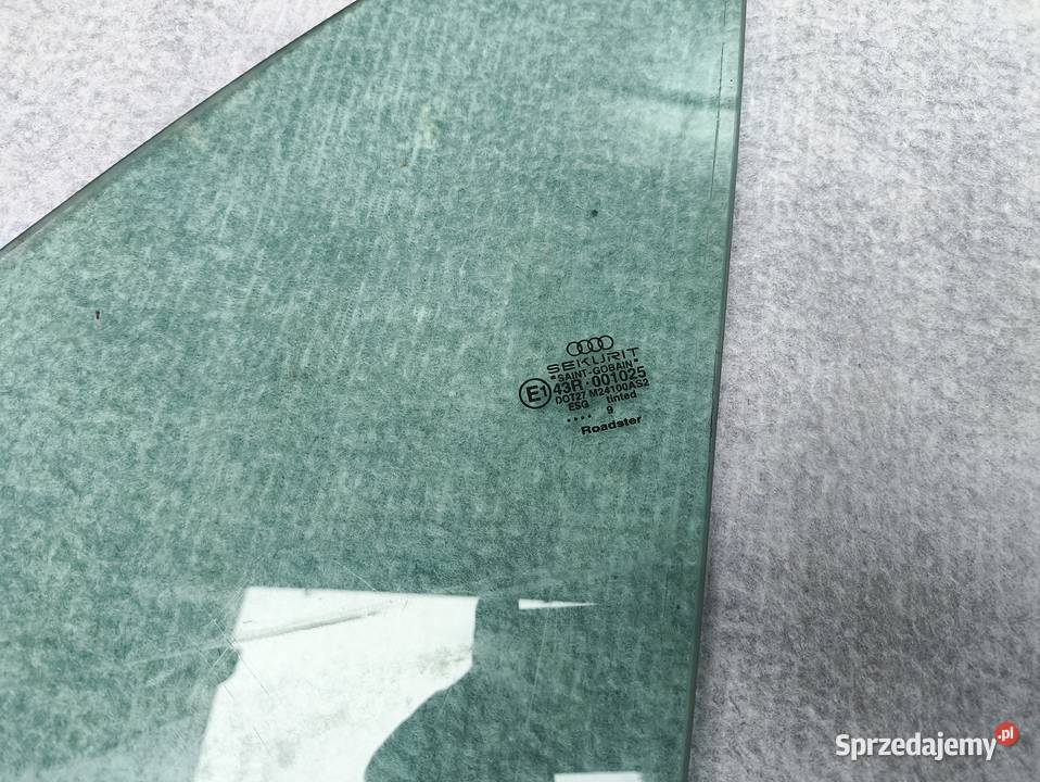 Szyba lewa kierowcy Audi TT