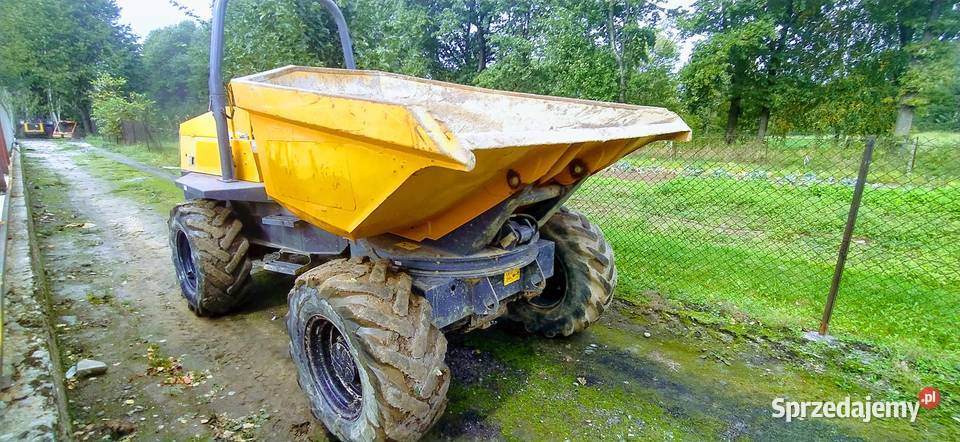 Terex TAs6 wizidło obrotowe 6 ton 4x4 dumper nie Maszyny budowlane Jadowniki