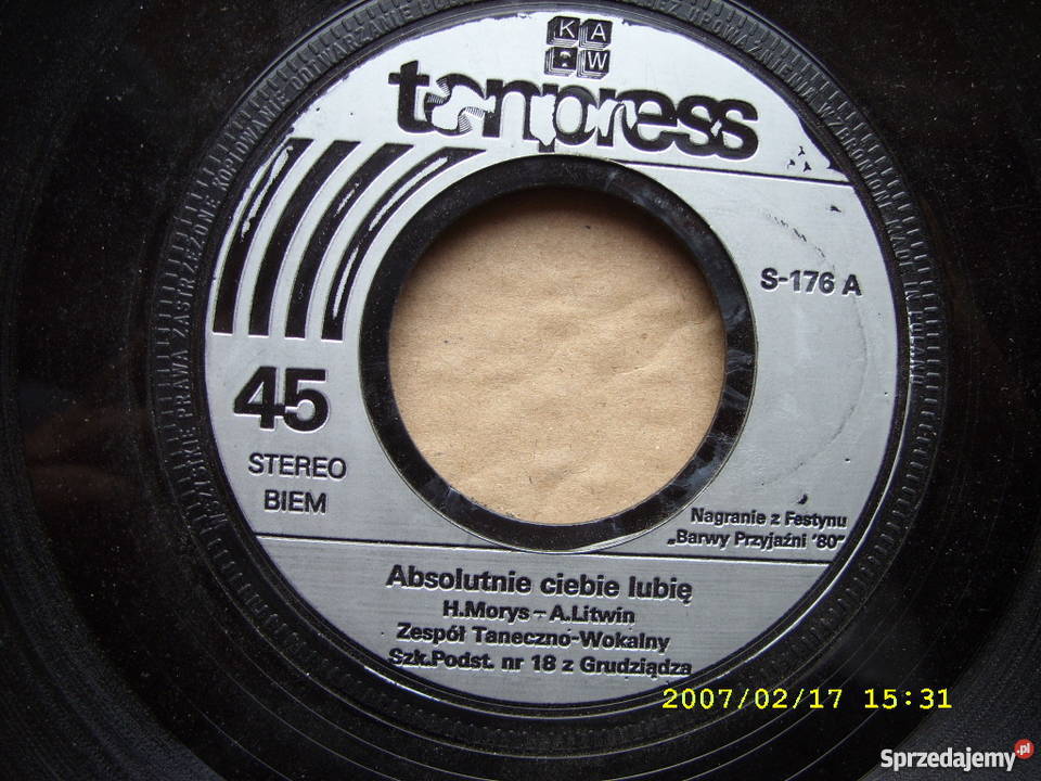 dzieci BEZTROSKI SWIATPIOSENKI singiel Wołów