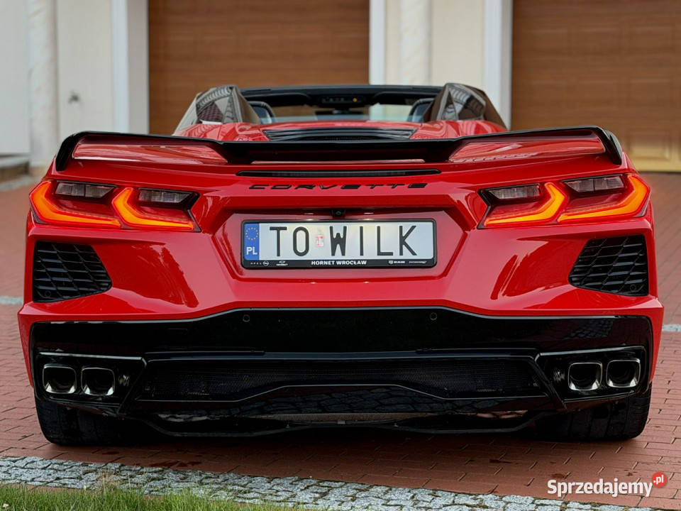 Chevrolet Corvette C8 Stingray 3LT Cabrio 62 V8 czujnik zmierzchu Widełki sprzedam