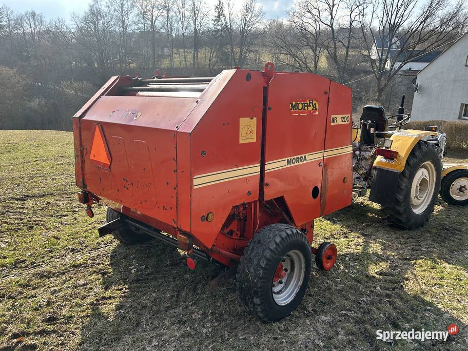 Prasa rolująca belująca morra mr 1200 belarka Nowy Sącz