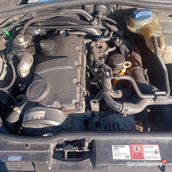 Silnik kompletny Audi A4 b5 Lift 19 TDI 130 AWX Silniki i osprzęt Czajków sprzedam