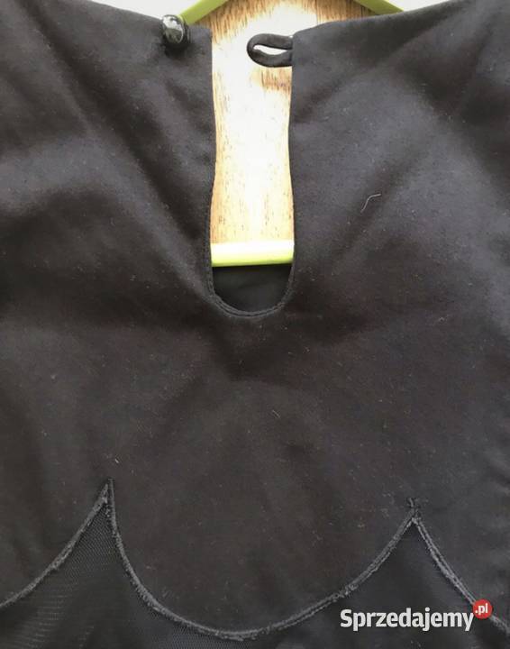 Czarna sukienka Solar rozkloszowana 36 S mazowieckie