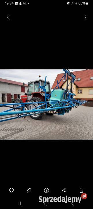 Opryskiwacz zawieszany berthoud 1000l 20m kujawsko-pomorskie Mały Mędromierz sprzedam