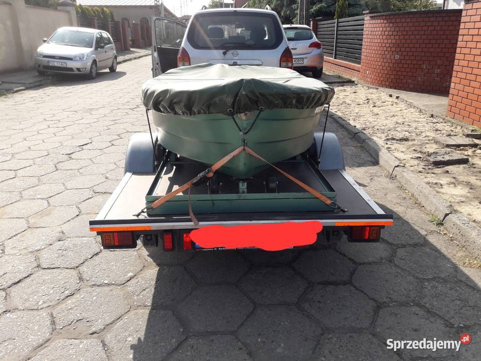 Sprzedam łódź wędkarską z przyczepą Jarocin