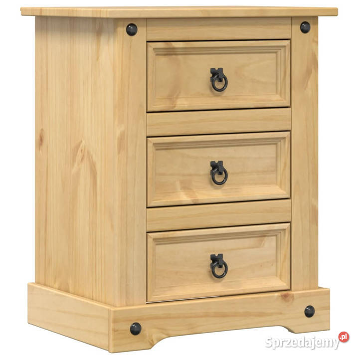 Szafka nocna Corona 53x39x66 lite drewno sosnowe Warszawa