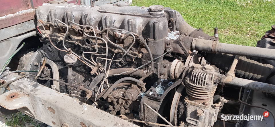 silnik HANOMAG 6cylindrów kompletny skrzynia łódzkie Sieradz