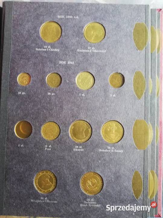 Klaser album na monety z monetami 101 19731986 Kraków