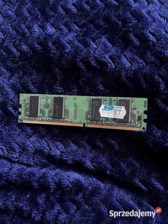 Pamięć RAM NTT 128MB SDRAM 133MHz Pojemność 128MB Witowo