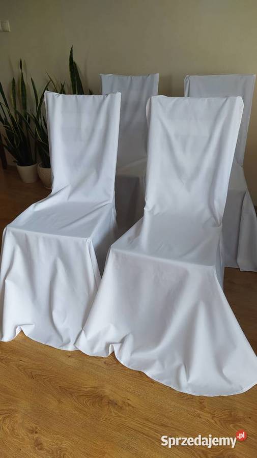 Pokrowce na ślub na krzesła Pozostałe Lublin sprzedam