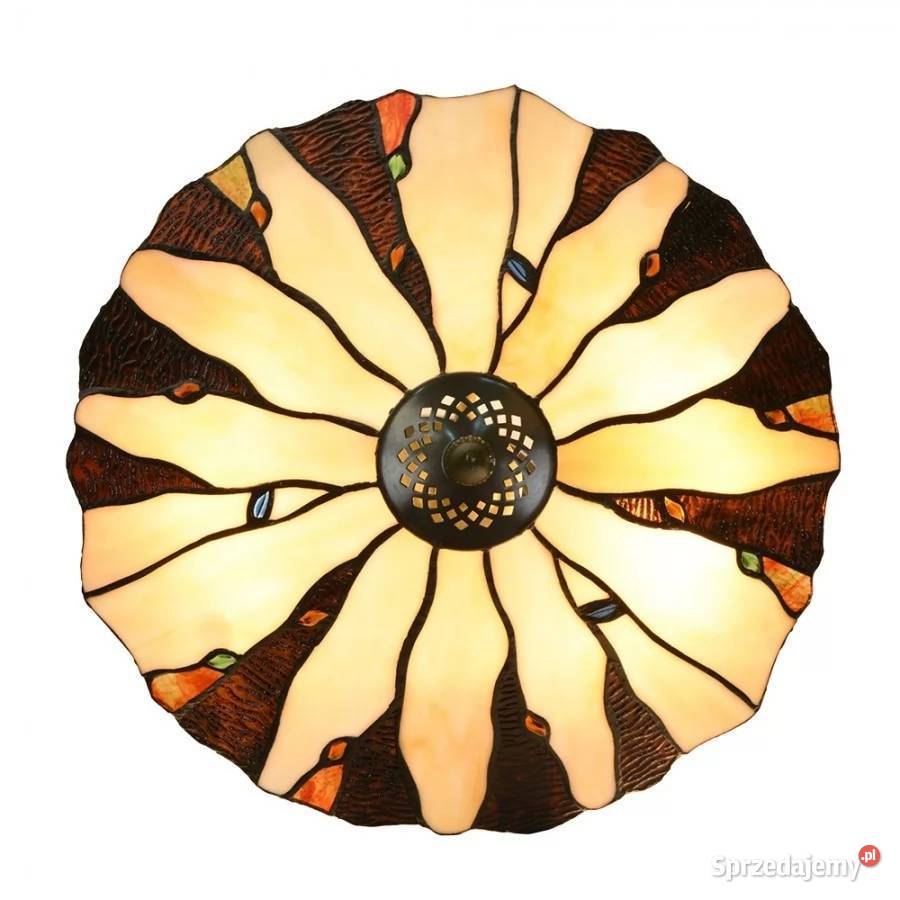 Śliczna LAMPA WITRAŻOWA TIFFANY 36 x 53 Piękne Wrocław
