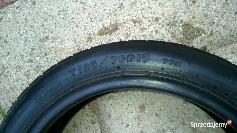Opona dojazdowa GoodYear T12570D15 95M CHRYSLER całoroczne Opony Mielec