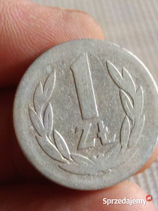 1 zloty 1957 sprzedam lekka skretka lubelskie Chełm