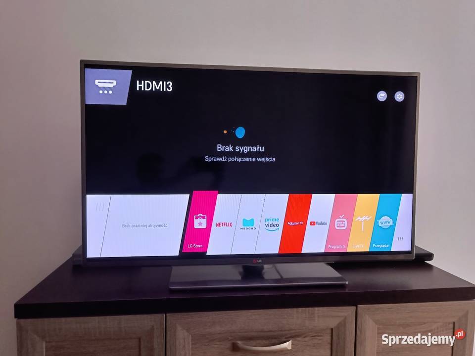 Telewizor Smart TV Netflix YouTubePrime Video LG małopolskie Gromnik