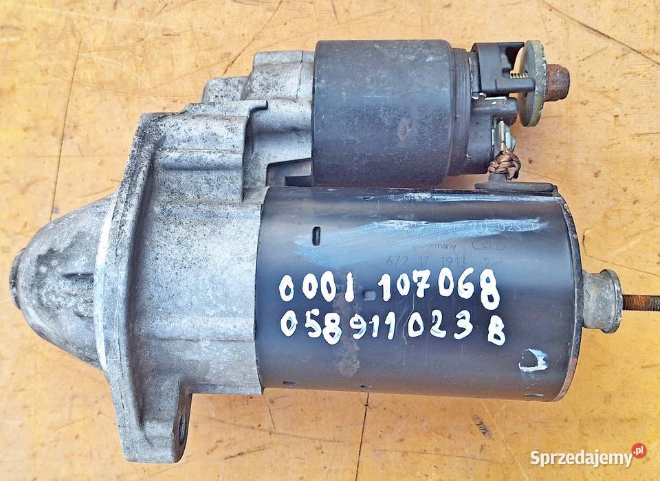ROZRUSZNIK BOSCH 0001107068 AUDI 053911023 układ elektryczny silnika Układ elektryczny Radom