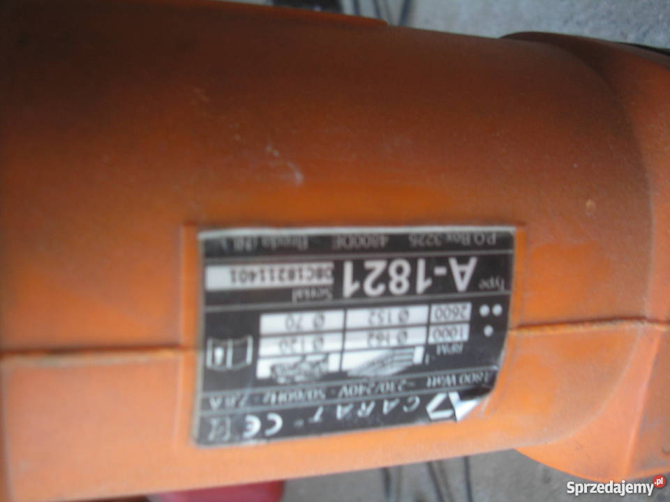 WIERTNICA CARAT 2118 DO BETONU OTWORNICA 230V Namysłów