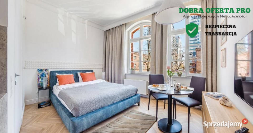 Wyjątkowy apartament inwestycja Waterlane 23m2 Gdańsk