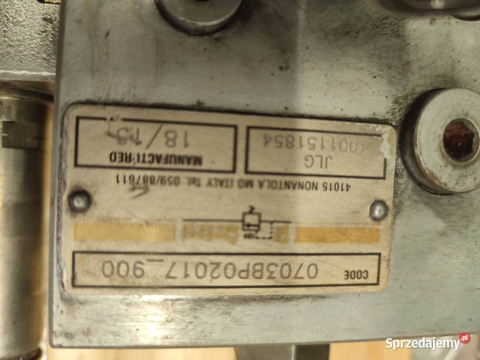 Blok hydrauliczny CAT TH 337 0703BP02017 Wilkowo