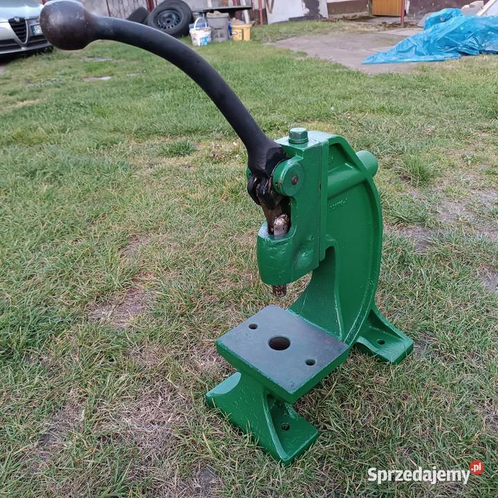 Stara Polska prasa warsztatowa duża ciężka bison Szamotuły