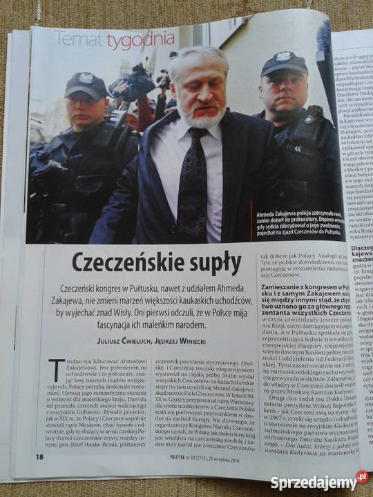 POLITYKA AMERYKAŃSKIE ŁAGRY tygodnik Piszczac