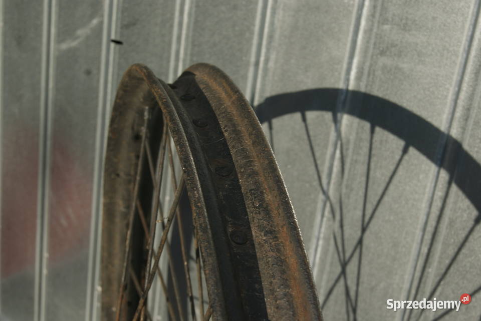 KOŁO PRZÓD 26 NSU 98 SACHS 98 WANDERER ADLER Części i akcesoria motocyklowe Rybnik