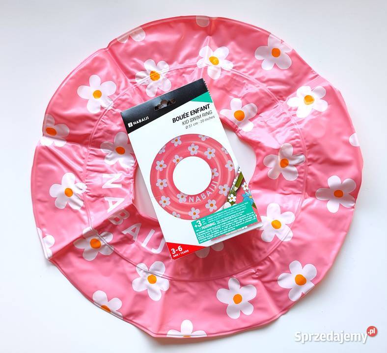 Nowe pompowane kółko basenowe 36 lat Nabaiji Katowice