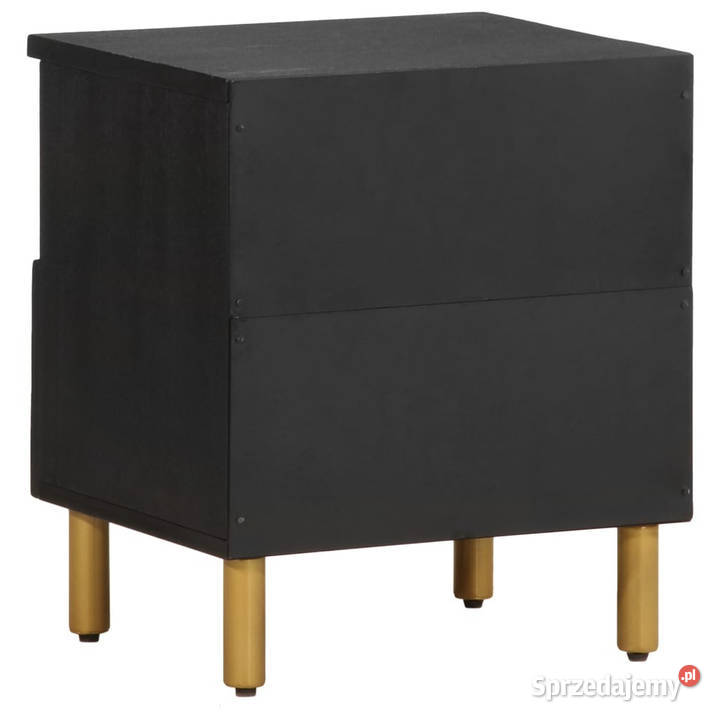 Szafka nocna czarna 40x33x46 materiał mazowieckie Warszawa