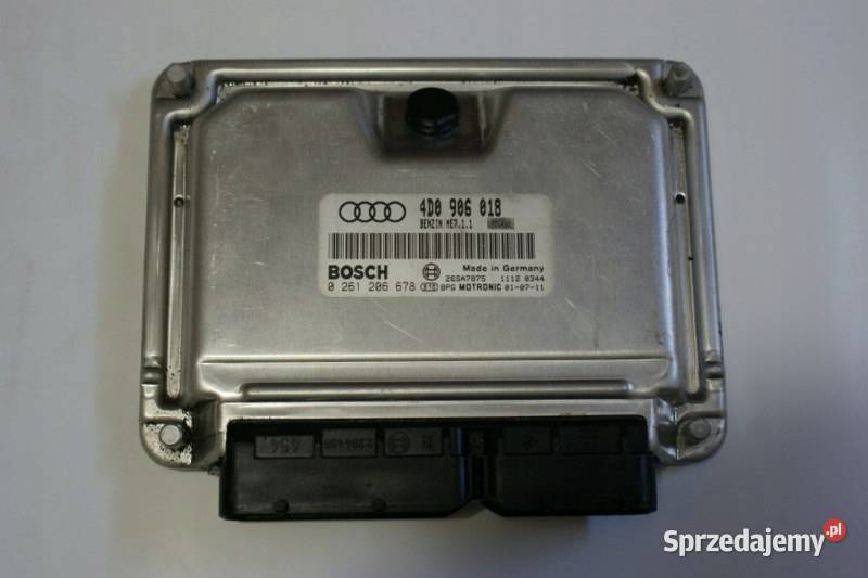 AUDI A8 D2 W12 60 KOMPUTER SILNIKA 4D0906018 Przemęt