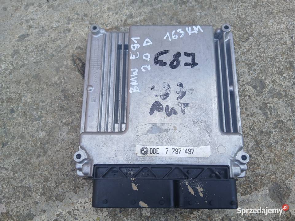 Komputer sterownik silnika 7797479 BMW 20 D 163 małopolskie Radłów