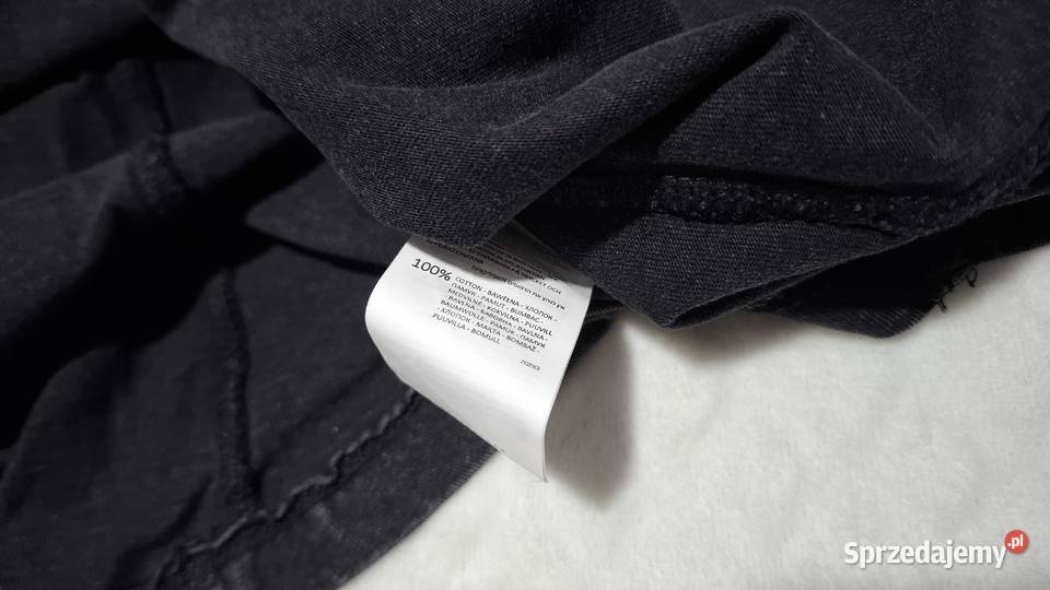 Koszulka krótki rękaw Tshirt Reserved XL czarna Czeladź