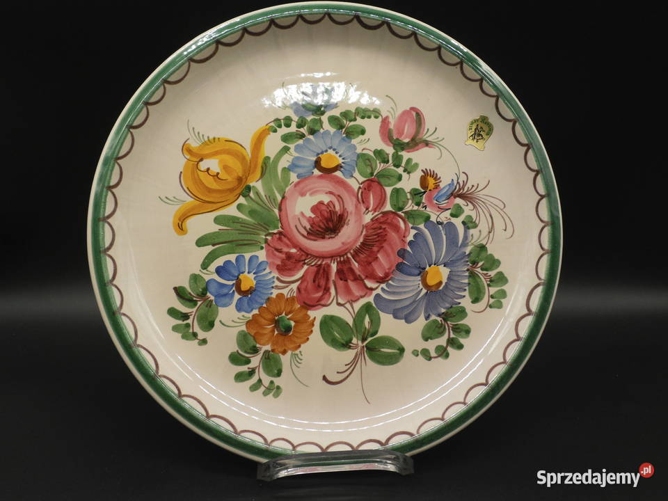 Ceramiczny talerz ścienny Ulmer Keramik Raszków